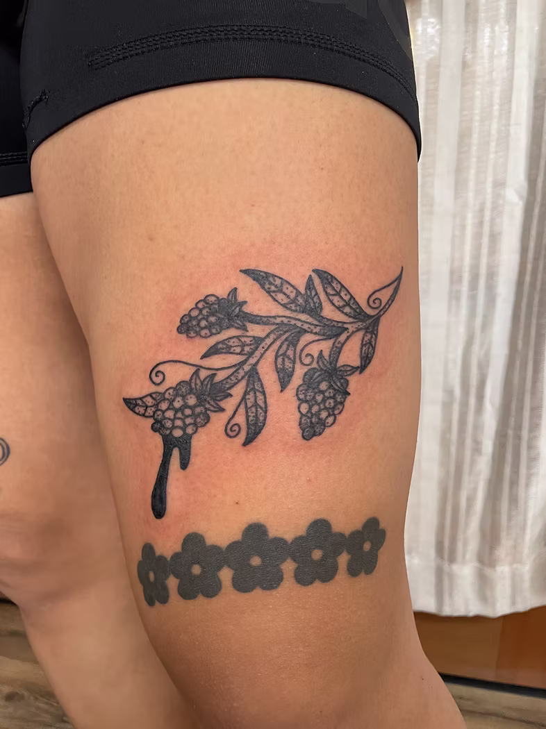 Editorial Corpsey tattoo detail